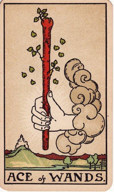 Ace of Wands tarot meaning money