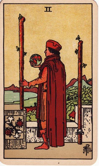 Two of Wands tarot meaning money