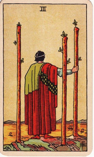 Three of Wands tarot meaning money