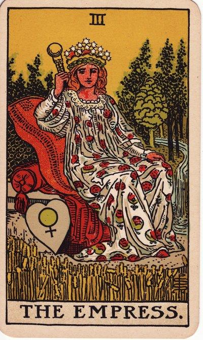 The Empress tarot card
