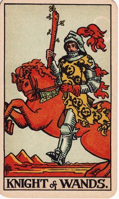 Knight of Wands tarot meaning money