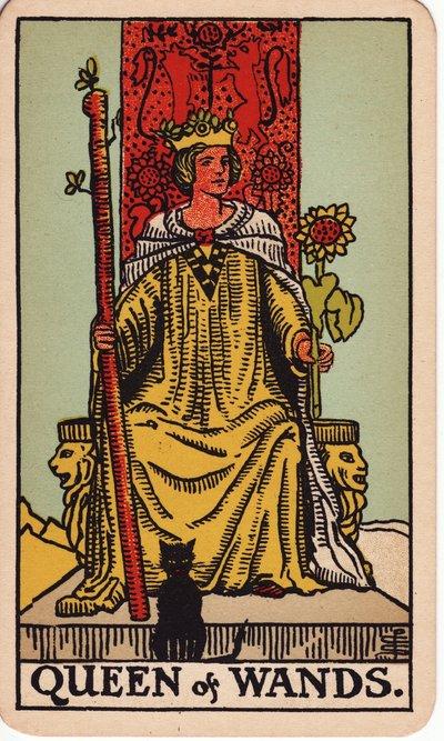 Queen of Wands tarot meaning money