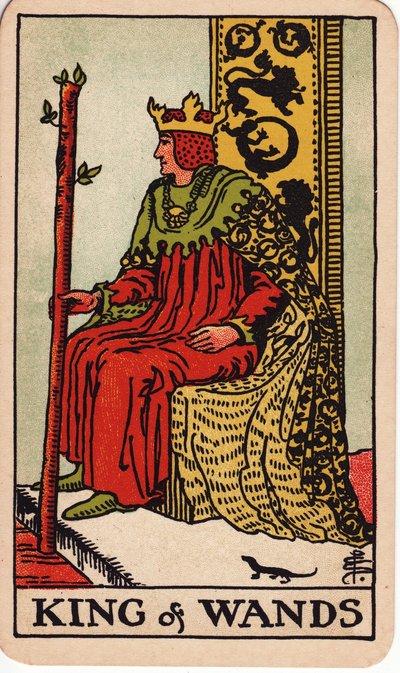 King of Wands tarot meaning money
