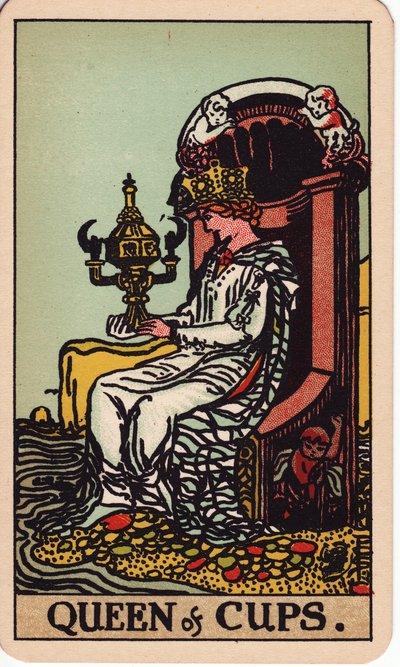 Queen of Cups tarot meaning money