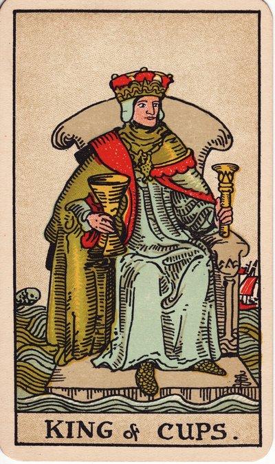 King of Cups tarot meaning money