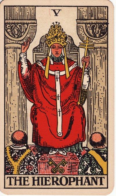 The Hierophant tarot card meaning money