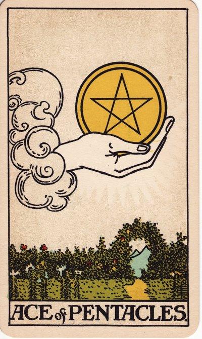 Ace of Pentacles tarot meaning money