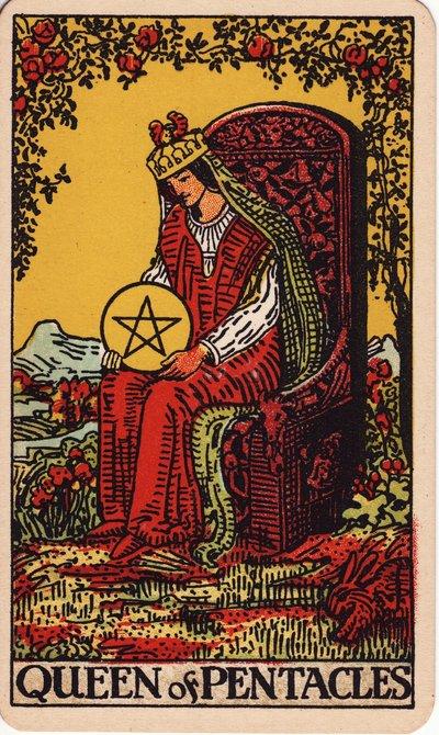 Queen of Pentacles tarot meaning money