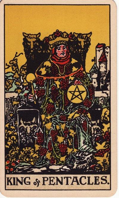King of Pentacles tarot meaning money