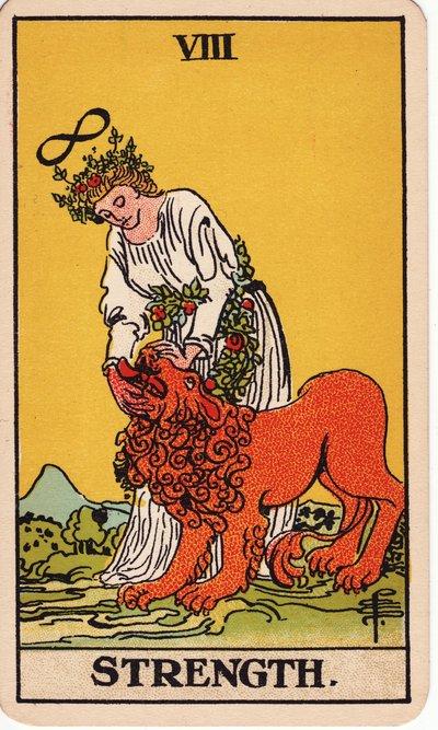 Strength tarot meaning money